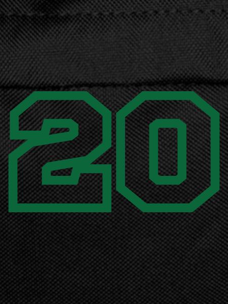 Number 20 green sport