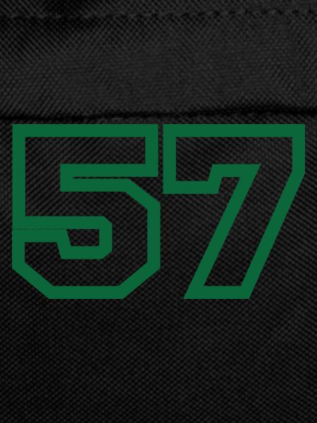 Number 57 green sport