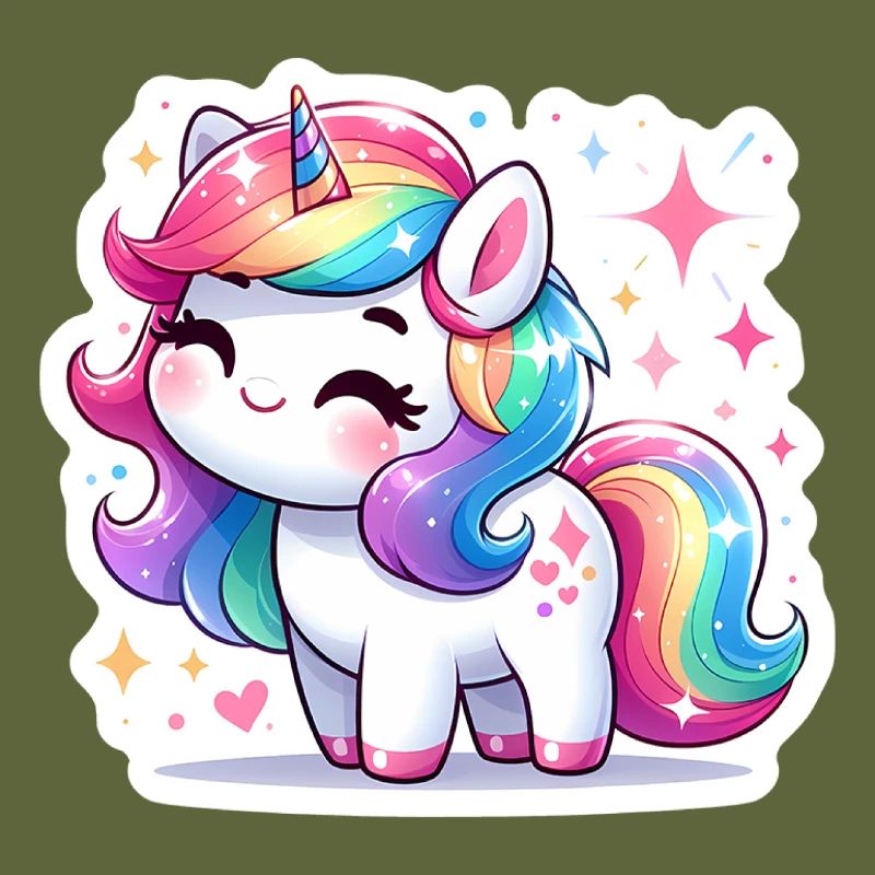 Regenbogen-Einhorn