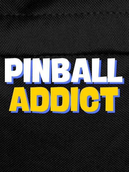 cool Pinball Addict lettering