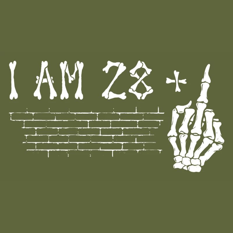 Ich bin 28 plus Mittelfinger - 29. Geburtstag