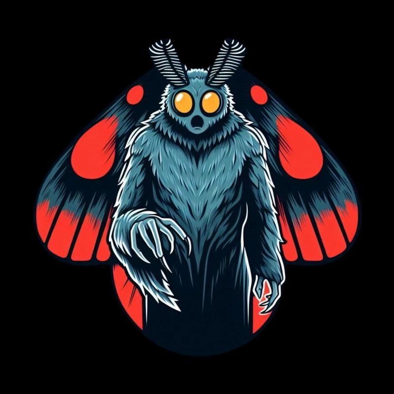 Mothman - Cryptid West Virginia Cryptozoology