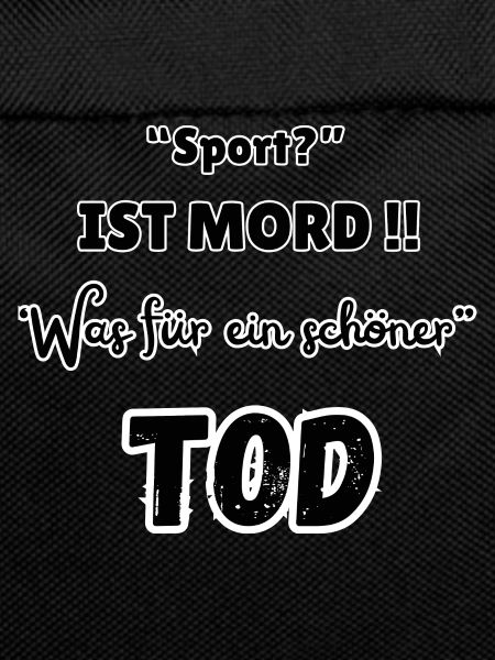 Sport ist Mord