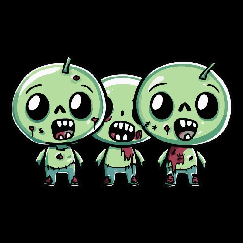 Zombies Halloween Team