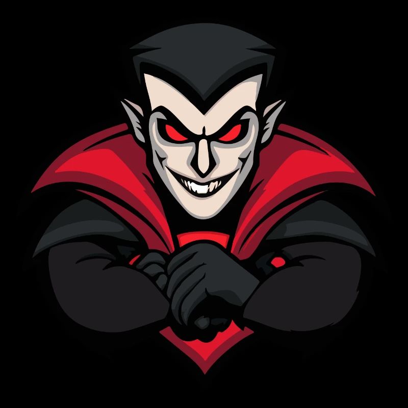 Vampir Halloween Comic