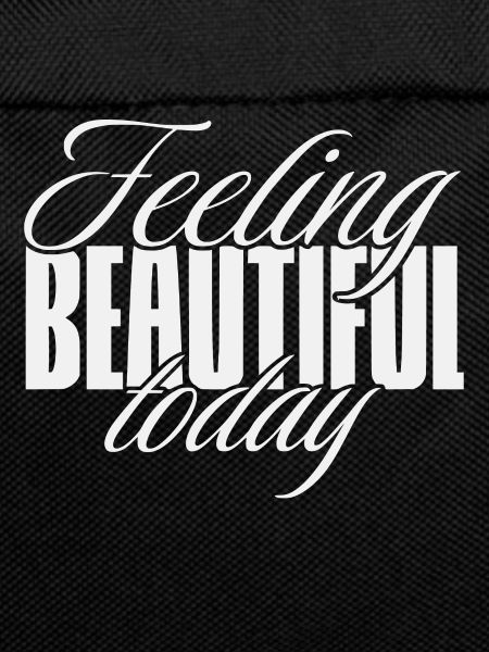 Feeling beautiful today