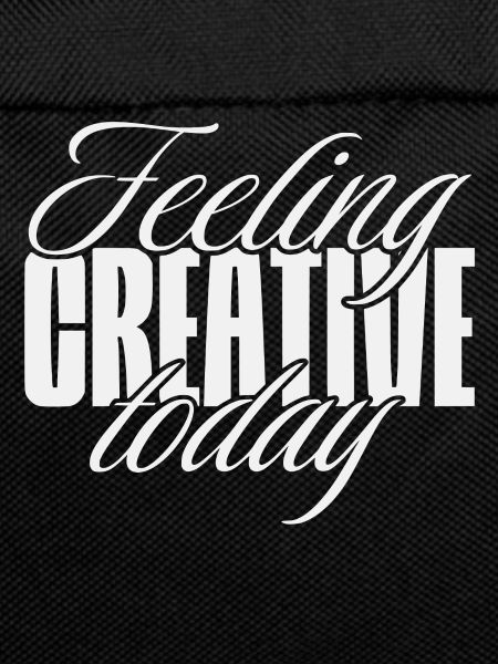 Feeling creative today