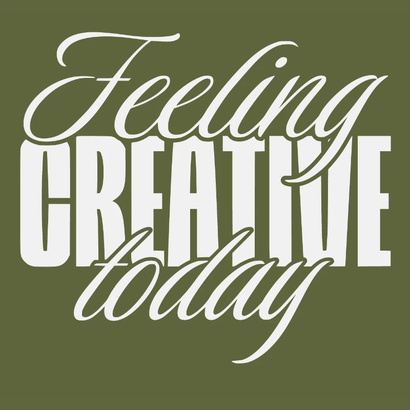 Feeling creative today