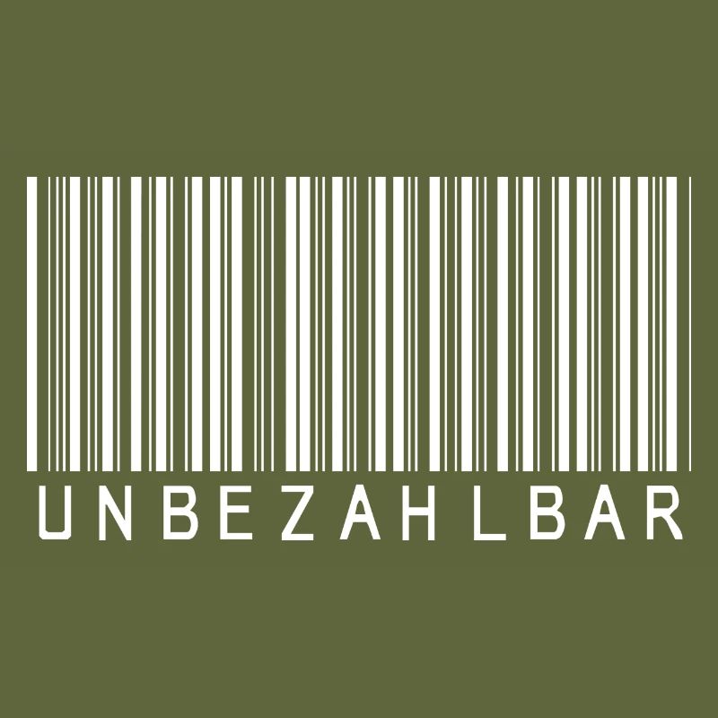 Barcode PRICELESS white