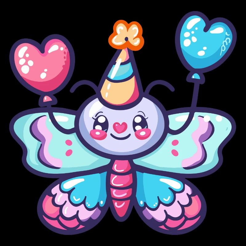 Butterfly Birthday Comic