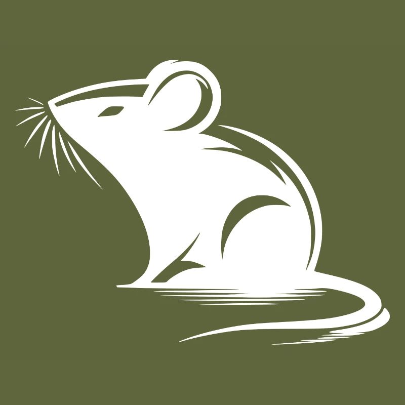 Little Cute Mouse Drawing