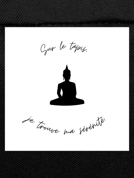 Yogi sur tapis