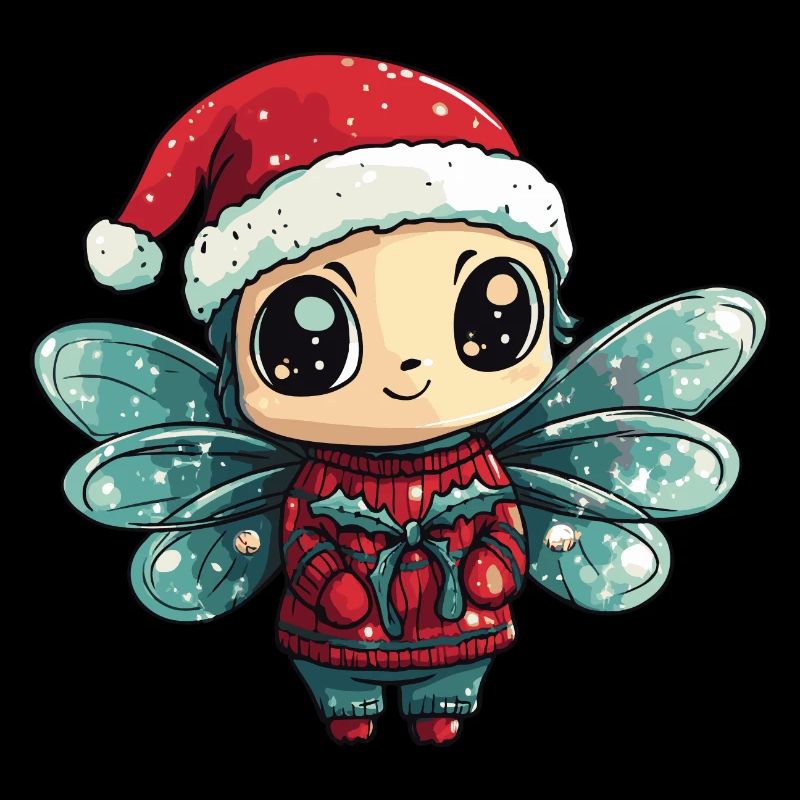 Libelle Weihnachten