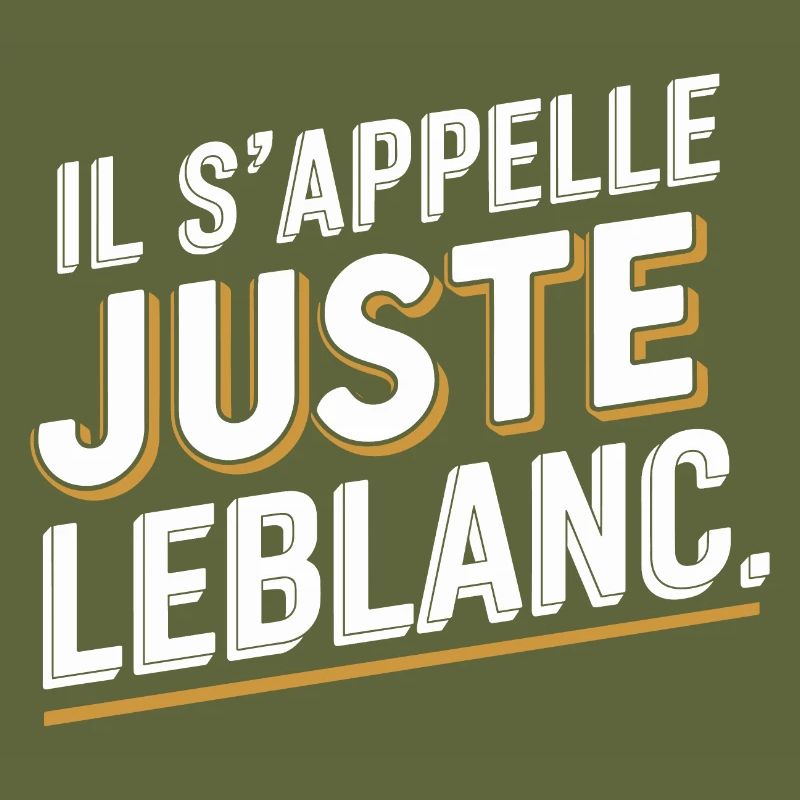 Il s'appelle juste Leblanc