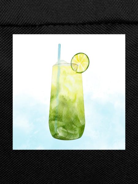 Refreshing Lime Cocktail Art