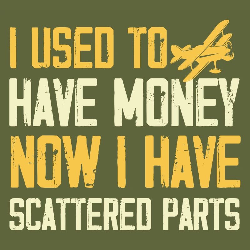 J’avais de l’argent maintenant des pièces éparpillées Design