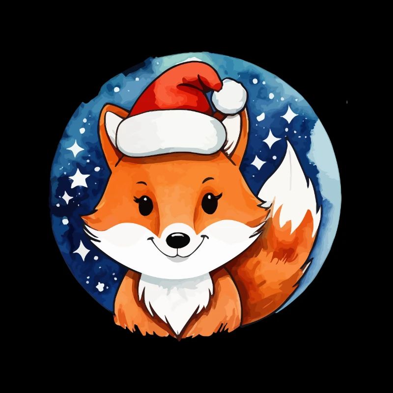 Renard Noël Aquarelles
