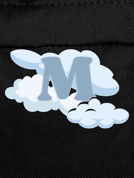Blue Letter M