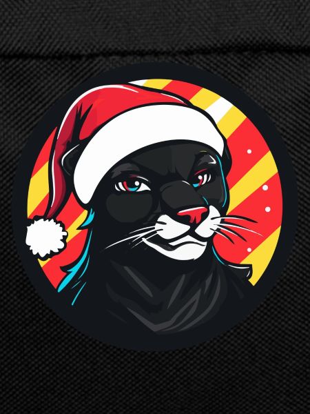 Panther Weihnachten Christmas