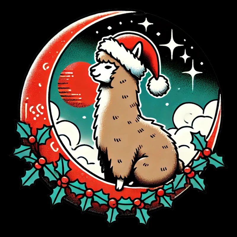 Christmas Llama