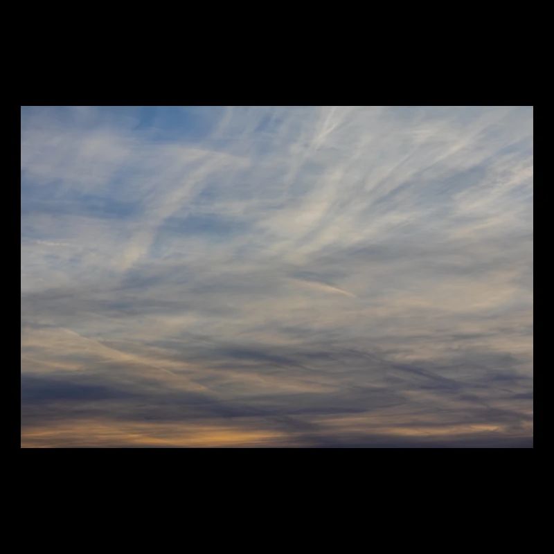 Dark aurora sky