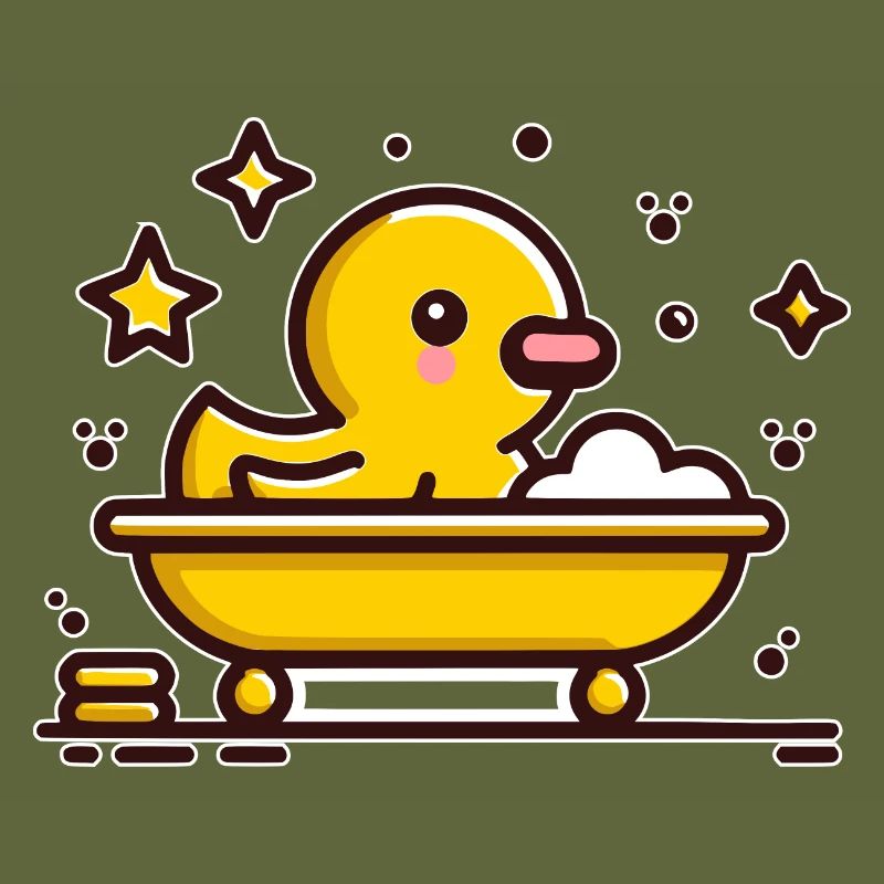 Rubber Duck Bathtub