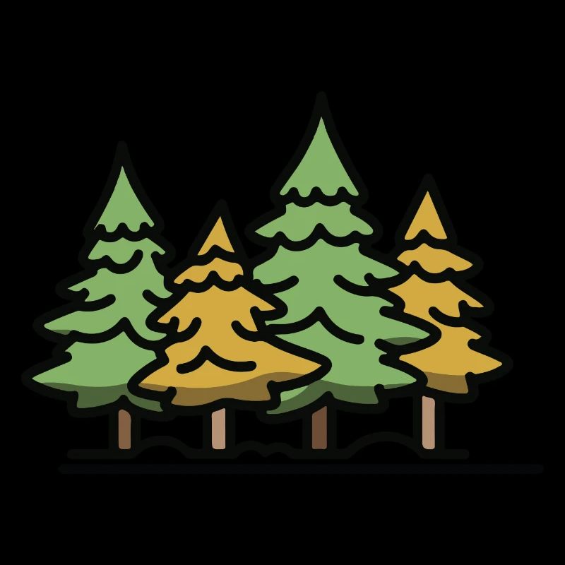 Wald Bäume