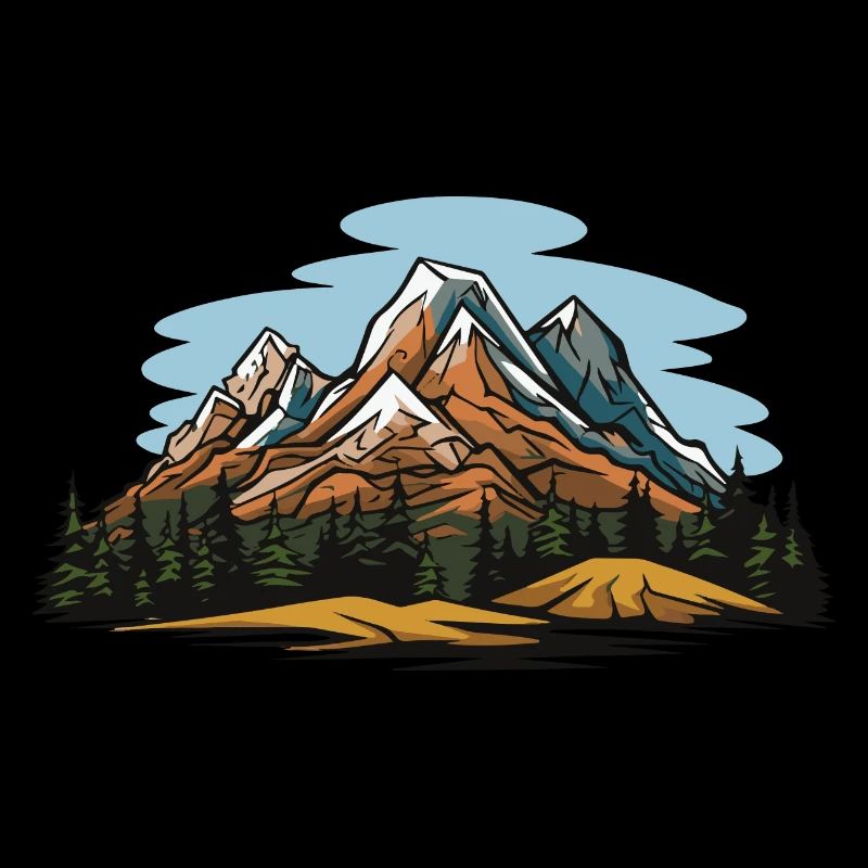 Mountains Symbol Nature