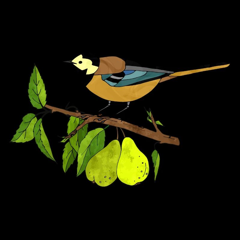 Bunter Vogel