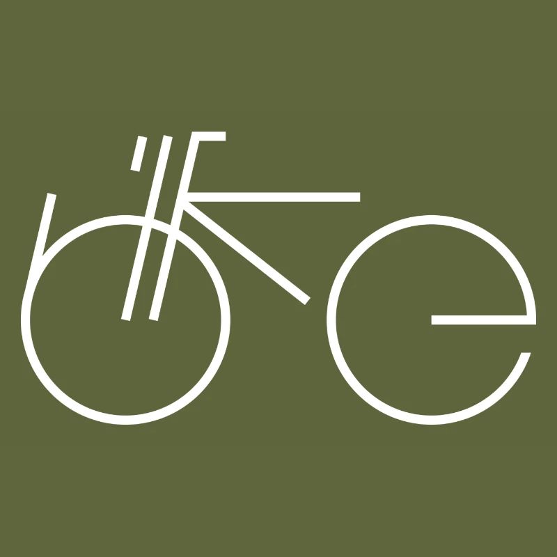 Type de vélo blanc