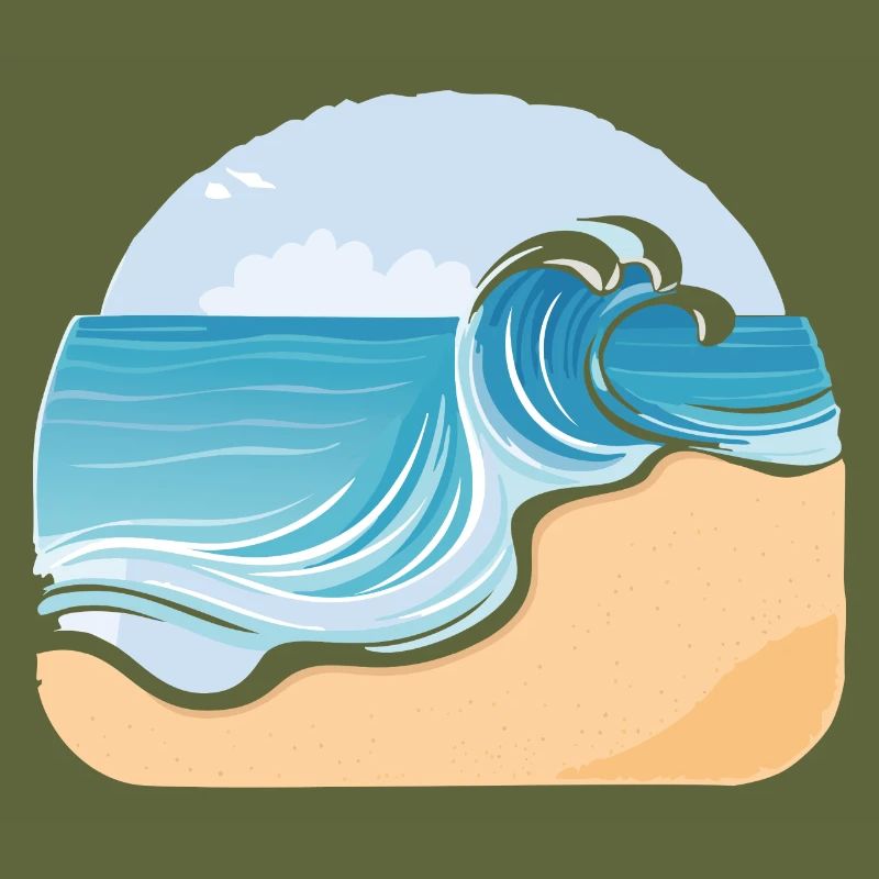 Sandy beach