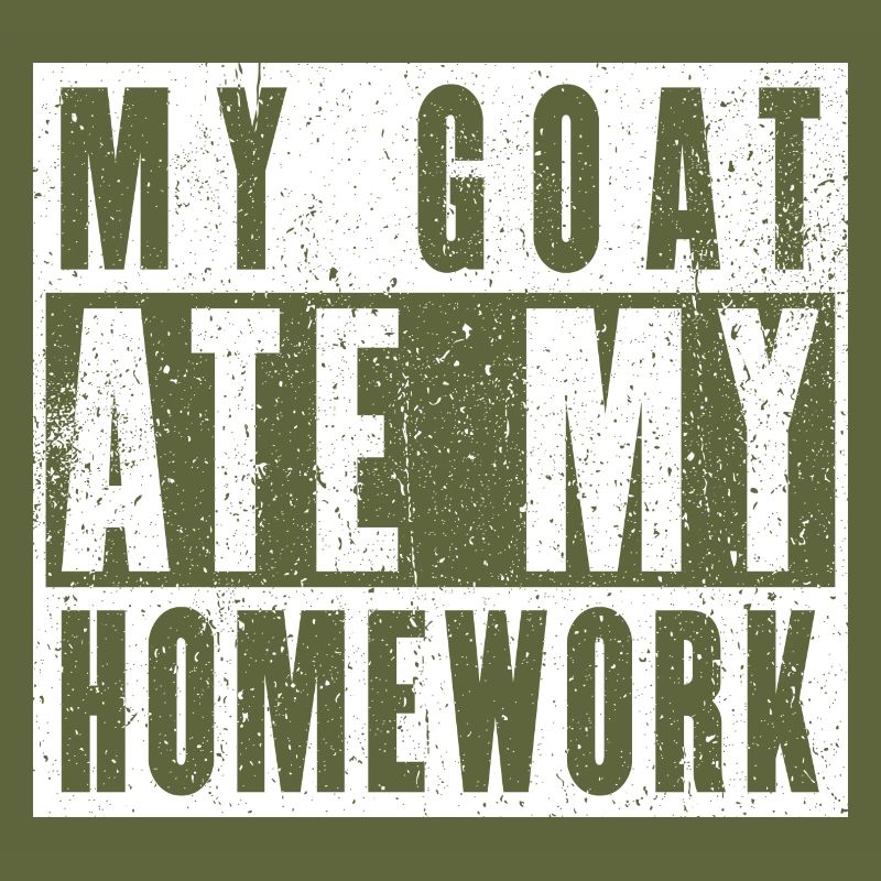 Ma chèvre a mangé mes devoirs