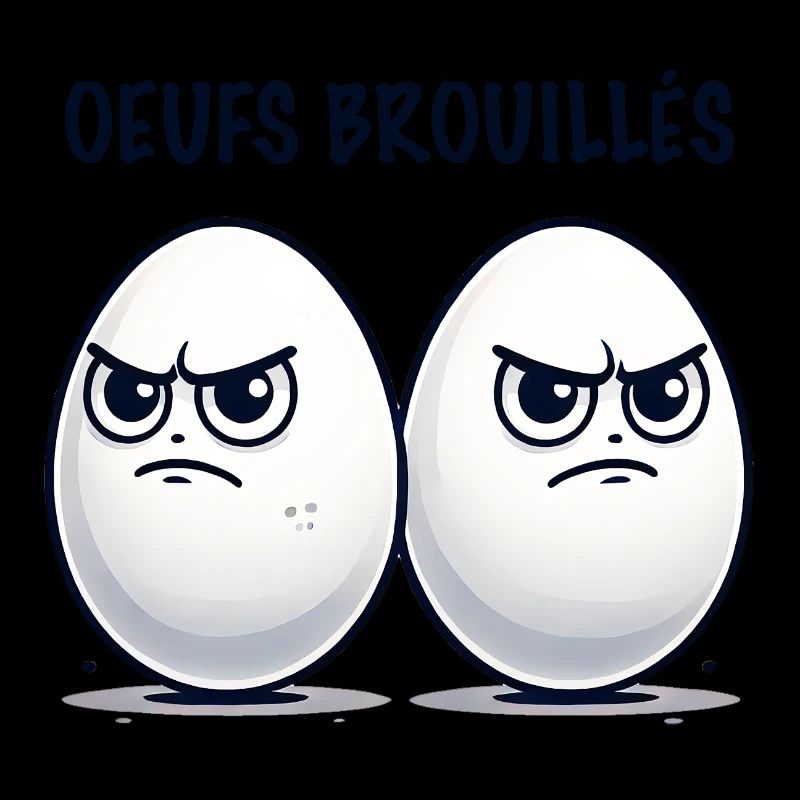 Scrambled eggs humor