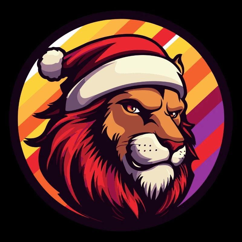 Lion Christmas Animal