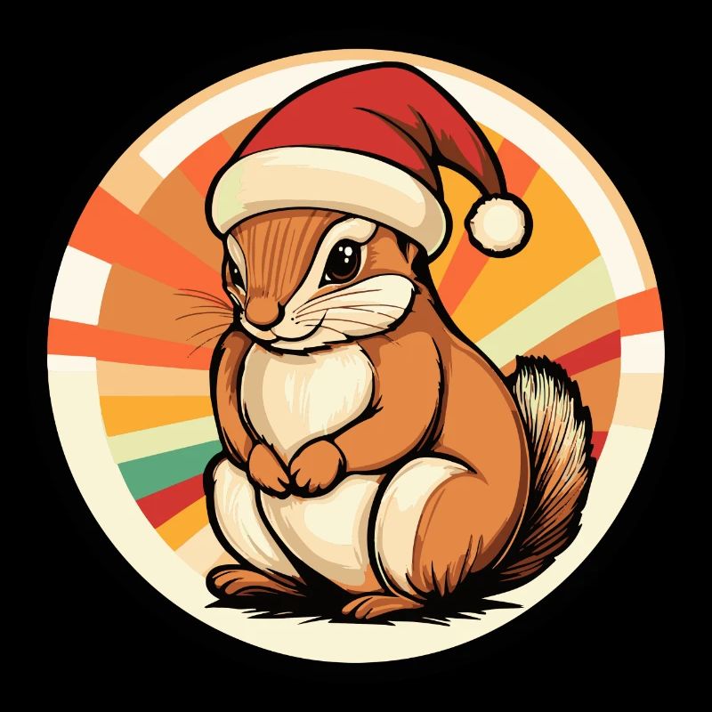 Squirrel Christmas Animal