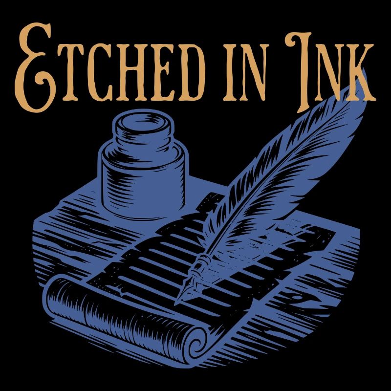 Dark Academia Etched In Ink
