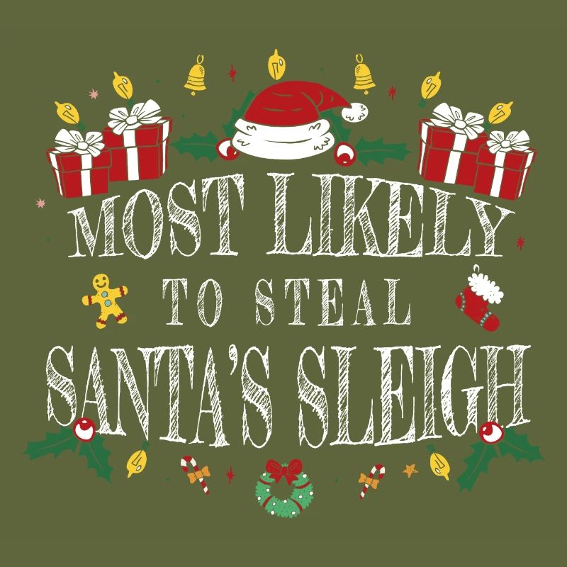 Am ehesten wird er den Schlitten des Weihnachtsmanns stehlen