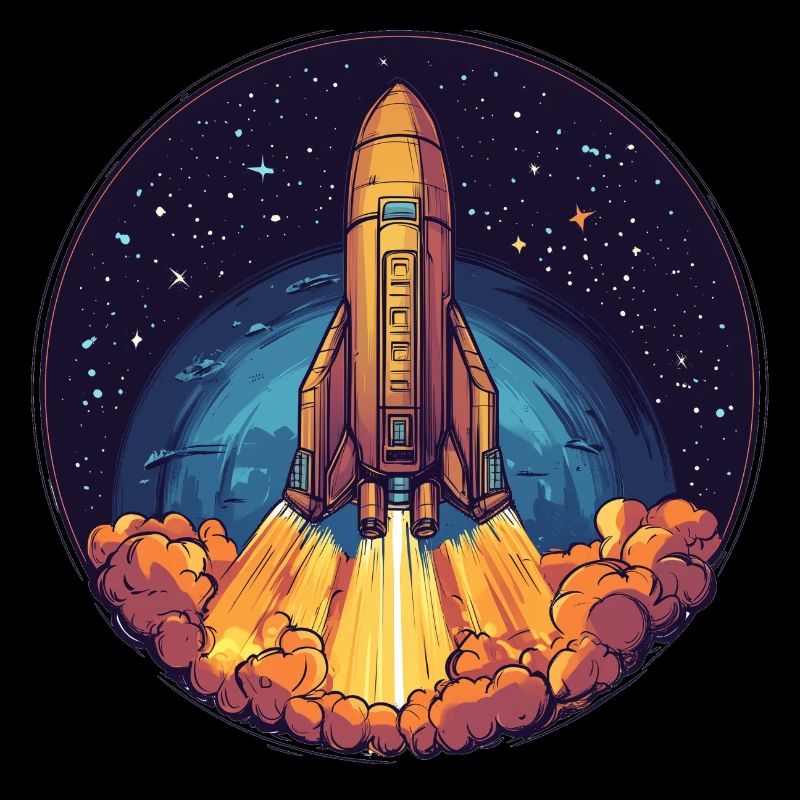 Launch into the unknown: The launch into space!