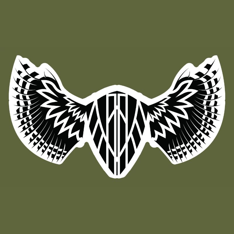 The Mystical Winged Ancient Shield
