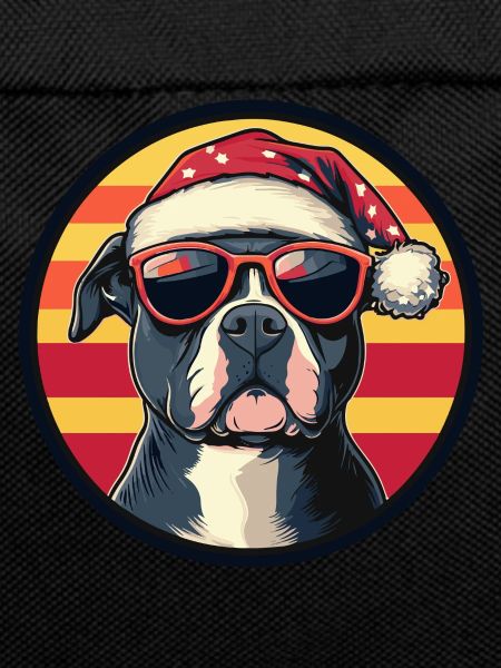 Pit Terrier Dog Christmas Cool