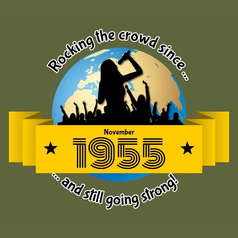 69. Geburtstag Rocking the crowd since 11/1955
