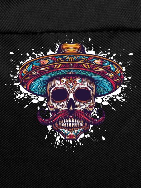 Sombrero Mexican Skull