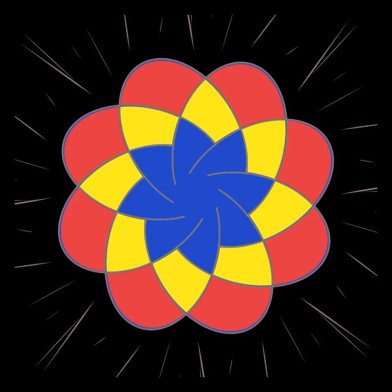 Abstrakte mit einen Mustern