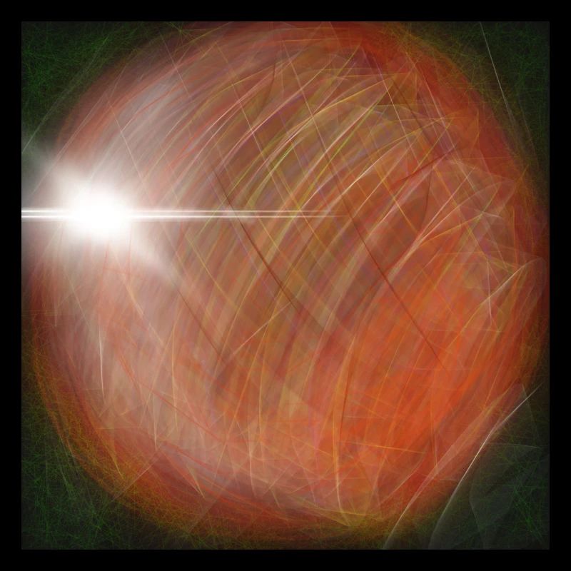 Kosmischer Apfel