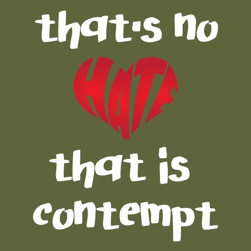 No Hate That Contempt Stop Hate
