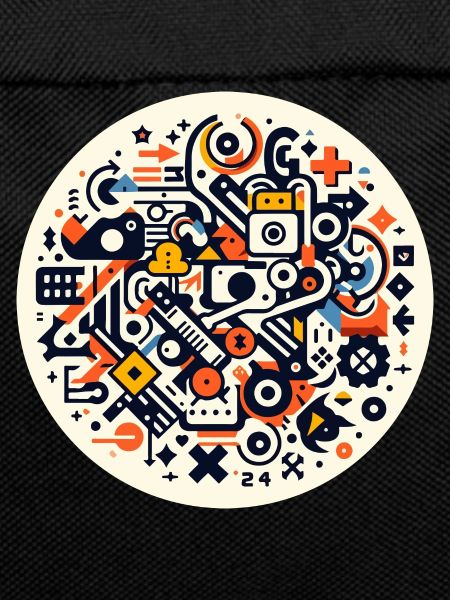 Abstract Symphony of Technology