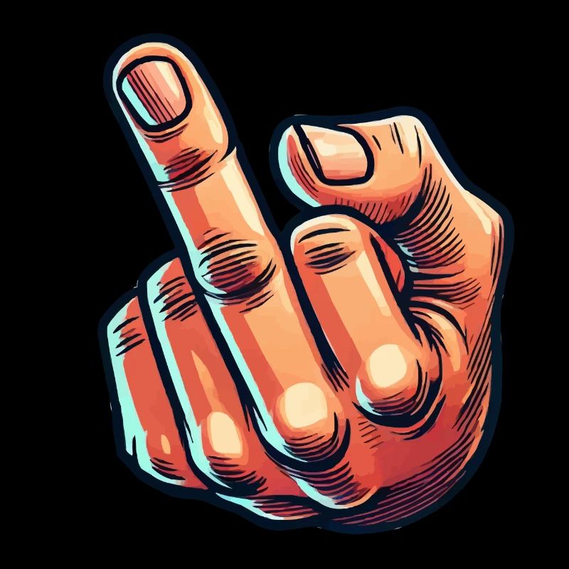 Mittelfinger