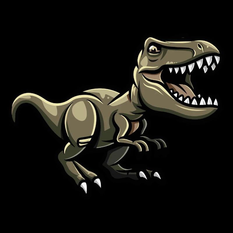 Dinosaur T-Rex Comic