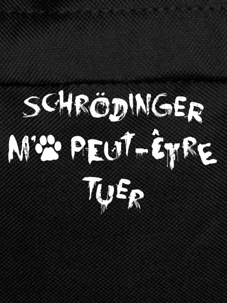 Schrödinger Killed Me - White