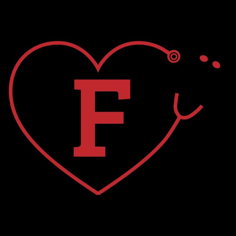 Letter f stethoscope